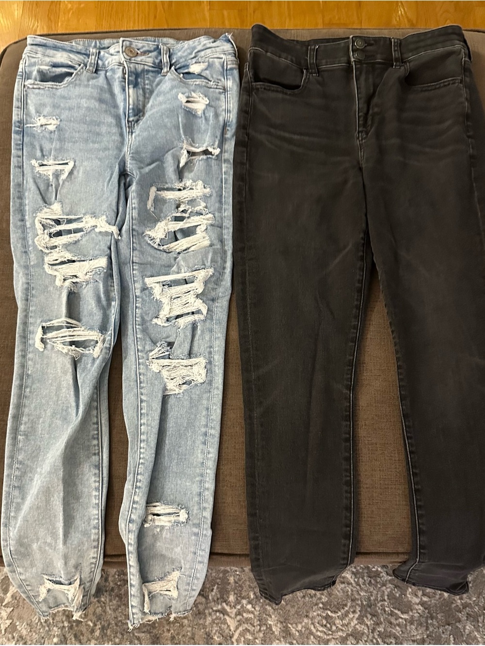 American Eagle two pairs size 10 jeans